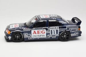 Mercedes 190E 2.5-16 EVO 1 W201 Team Snobeck #11 D. Snobeck DTM 1989 Minichamps 1:18 155893611 Metalli — kuva 3 / 6