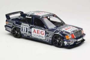 Mercedes 190E 2.5-16 EVO 1 W201 Team Snobeck #11 D. Snobeck DTM 1989 Minichamps 1:18 155893611 Metalli — kuva 4 / 6