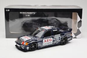 Mercedes 190E 2.5-16 EVO 1 W201 Team Snobeck #11 D. Snobeck DTM 1989 Minichamps 1:18 155893611 Metalli — kuva 6 / 6