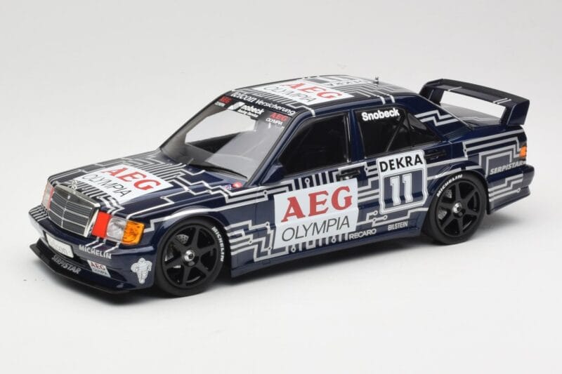 Mercedes 190E 2.5-16 EVO 1 W201 Team Snobeck #11 D. Snobeck DTM 1989 Minichamps 1:18 155893611 Metalli