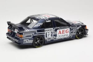 Mercedes 190E 2.5-16 EVO 1 W201 Team Snobeck #12 A. Cudini DTM 1989 Minichamps 1:18 155893612 Metalli — kuva 2 / 6
