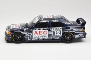 Mercedes 190E 2.5-16 EVO 1 W201 Team Snobeck #12 A. Cudini DTM 1989 Minichamps 1:18 155893612 Metalli — kuva 3 / 6