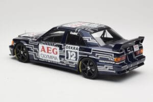 Mercedes 190E 2.5-16 EVO 1 W201 Team Snobeck #12 A. Cudini DTM 1989 Minichamps 1:18 155893612 Metalli — kuva 5 / 6