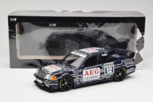 Mercedes 190E 2.5-16 EVO 1 W201 Team Snobeck #12 A. Cudini DTM 1989 Minichamps 1:18 155893612 Metalli — kuva 6 / 6