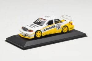 Mercedes 190E 2.5-16 Evo 2 W201 #22 MS Kärcher Schmickler DTM 1990 Minichamps 1:43 13120 Metalli — kuva 2 / 4