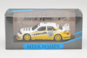 Mercedes 190E 2.5-16 Evo 2 W201 #22 MS Kärcher Schmickler DTM 1990 Minichamps 1:43 13120 Metalli — kuva 4 / 4