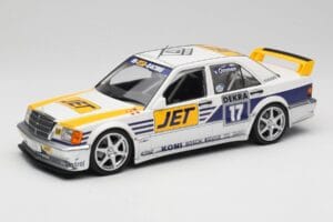 Mercedes 190E 2.5-16 EVO I W201 #17 Team MS-Jet J. van Ommen DTM 1990 Minichamps 1:18 155903617 Metalli