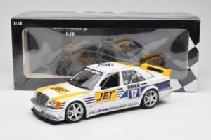 Mercedes 190E 2.5-16 EVO I W201 #17 Team MS-Jet J. van Ommen DTM 1990 Minichamps 1:18 155903617 Metalli — kuva 6 / 6
