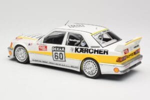 Mercedes 190E 2.5-16 EVO I W201 #60 Team AMG Mercedes K. Wendlinger DTM 1990 Minichamps 1:18 155903660 Metalli — kuva 4 / 6