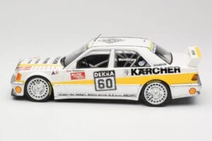 Mercedes 190E 2.5-16 EVO I W201 #60 Team AMG Mercedes K. Wendlinger DTM 1990 Minichamps 1:18 155903660 Metalli — kuva 5 / 6