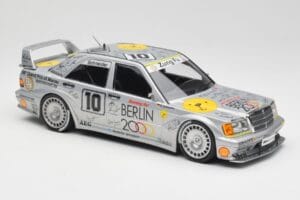 Mercedes 190E 2.5-16 EVO II W201 #10 Zung Fu B. Schneider Guia Race Macau 1992 Minichamps 1:18 155923610 Metalli — kuva 2 / 6