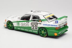 Mercedes 190E 2.5-16 EVO II W201 #20 Team Zakspeed M. Schumacher DTM 1991 Minichamps 1:18 155913620 Metalli — kuva 4 / 6