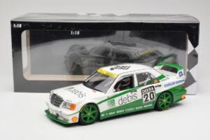 Mercedes 190E 2.5-16 EVO II W201 #20 Team Zakspeed M. Schumacher DTM 1991 Minichamps 1:18 155913620 Metalli — kuva 6 / 6