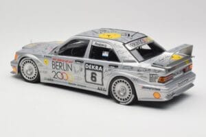Mercedes 190E 2.5-16 EVO II W201 #6 Team AMG Mercedes K. Rosberg DTM 1992 Minichamps 1:18 155923606 Metalli — kuva 4 / 6