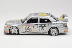 Mercedes 190E 2.5-16 EVO II W201 #6 Team AMG Mercedes K. Rosberg DTM 1992 Minichamps 1:18 155923606 Metalli — kuva 5 / 6