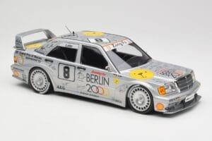 Mercedes 190E 2.5-16 EVO II W201 #8 Zung Fu E. Lohr Guia Race Macau 1992 Minichamps 1:18 155923608 Metalli — kuva 2 / 6
