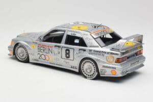 Mercedes 190E 2.5-16 EVO II W201 #8 Zung Fu E. Lohr Guia Race Macau 1992 Minichamps 1:18 155923608 Metalli — kuva 4 / 6