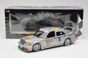 Mercedes 190E 2.5-16 EVO II W201 #8 Zung Fu E. Lohr Guia Race Macau 1992 Minichamps 1:18 155923608 Metalli — kuva 6 / 6