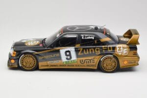 Mercedes 190E 2.5-16 EVO II W201 #9 Zung Fu K. Ludwig Guia Race Macau 1991 Minichamps 1:18 155913609 Metalli — kuva 5 / 6