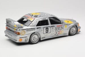 Mercedes 190E 2.5-16 EVO II W201 #9 Zung Fu K. Ludwig Guia Race Macau 1992 Minichamps 1:18 155923609 Metalli — kuva 3 / 6