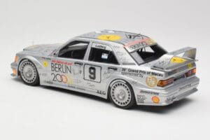 Mercedes 190E 2.5-16 EVO II W201 #9 Zung Fu K. Ludwig Guia Race Macau 1992 Minichamps 1:18 155923609 Metalli — kuva 4 / 6