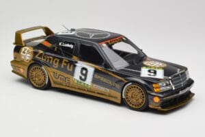 Mercedes 190E 2.5-16 EVO II W201 #9 Zung Fu K. Ludwig Guia Race Macau 1991 Minichamps 1:18 155913609 Metalli — kuva 2 / 6