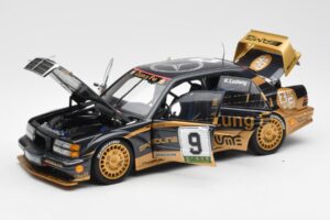 Mercedes 190E 2.5-16 Evo II #9 K. Ludwig Macau GP 3rd Place 1991 AUTOart 1:18 89135 Metalli — kuva 2 / 8
