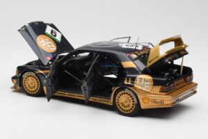 Mercedes 190E 2.5-16 Evo II #9 K. Ludwig Macau GP 3rd Place 1991 AUTOart 1:18 89135 Metalli — kuva 5 / 8