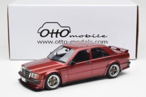 Mercedes 190E 2.5-16 W201 RAUH-Welt Republik Punainen Otto 1:18 OT1083 Hartsi — kuva 6 / 6