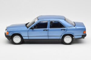 Mercedes 190E W201 Diamond Sininen Jälleenmyyjäpainos Norev 1:18 B66040661 Metalli — kuva 4 / 8