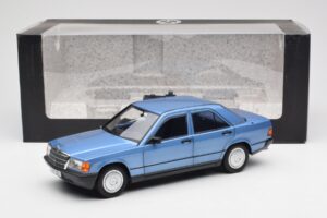 Mercedes 190E W201 Diamond Sininen Jälleenmyyjäpainos Norev 1:18 B66040661 Metalli — kuva 8 / 8