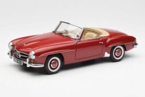 Mercedes 190SL W198 Punainen AUTOart 1:18 76116 Metalli