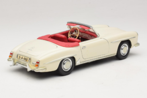 Mercedes 190SL Valkoinen Maisto 1:18 50274 Metalli — kuva 3 / 8