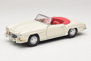 Mercedes 190SL Valkoinen Maisto 1:18 50274 Metalli