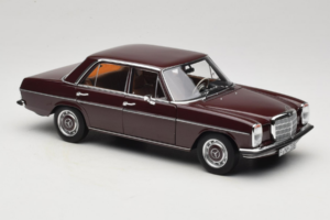 Mercedes 200 W115 Tumma Punainen Ruskea Norev 1:18 183778 Metalli — kuva 6 / 8