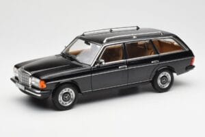 Mercedes 200 T S123 Musta Norev 1:18 183735 Metalli