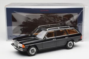 Mercedes 200 T S123 Musta Norev 1:18 183735 Metalli — kuva 8 / 8