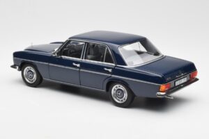 Mercedes 200 W114 Midnight Sininen Jälleenmyyjäpainos Norev 1:18 B66040694 Metalli — kuva 7 / 8