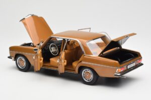 Mercedes 200 W115 Bycane Kulta Jälleenmyyjäpainos Norev 1:18 B66040665 Metalli — kuva 5 / 8