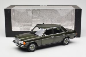 Mercedes 200 W123 Cypress Vihreä Metallic Jälleenmyyjäpainos Norev 1:18 B66040654 Metalli — kuva 8 / 8