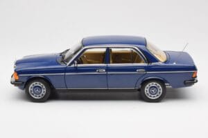 Mercedes 200 W123 Surf Sininen Norev 1:18 183710 Metalli — kuva 4 / 8