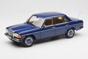 Mercedes 200 W123 Surf Sininen Norev 1:18 183710 Metalli