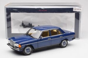 Mercedes 200 W123 Surf Sininen Norev 1:18 183710 Metalli — kuva 8 / 8
