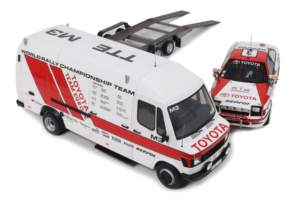 Mercedes 208D + Toyota Celica ST165 Gr.A RAC Safari 1990 Otto 1:18 OT480 Hartsi — kuva 2 / 4