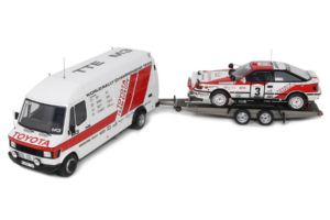 Mercedes 208D + Toyota Celica ST165 Gr.A RAC Safari 1990 Otto 1:18 OT480 Hartsi — kuva 4 / 4