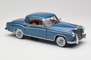 Mercedes 220 SE W128 Sininen Sun Star 1:18 3561 Metalli — kuva 6 / 8