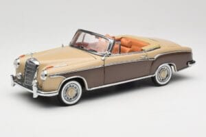 Mercedes 220 SE W128 Kabriolet Pronssinpunainen Sun Star 1:18 3572 Metalli