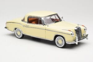 Mercedes 220 SE W128 Coupe Beige Sun Star 1:18 3562 Metalli — kuva 6 / 8