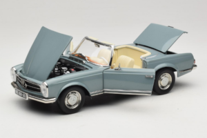 Mercedes 230 SL W113 Horizon Blue Norev 1:18 183992 Metalli — kuva 2 / 9