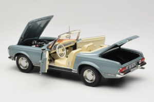 Mercedes 230 SL W113 Horizon Blue Norev 1:18 183992 Metalli — kuva 6 / 9